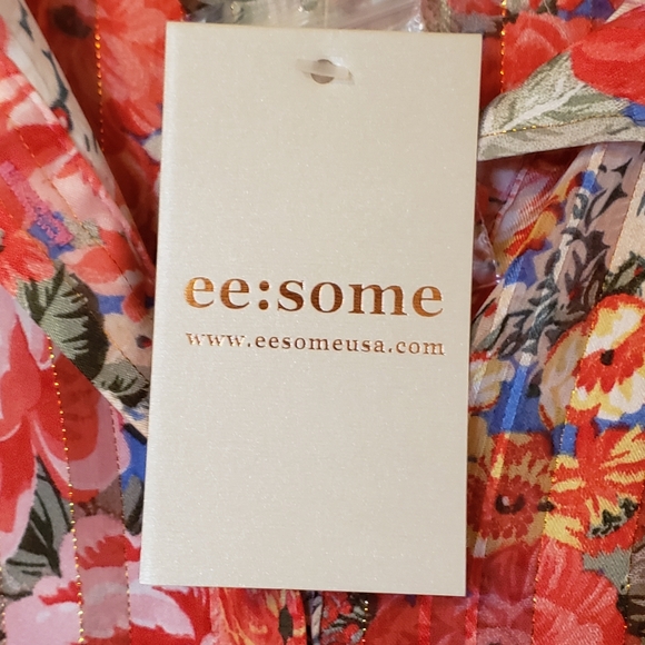 NWT ee:some Womens floral blouse Size S - Picture 8 of 10